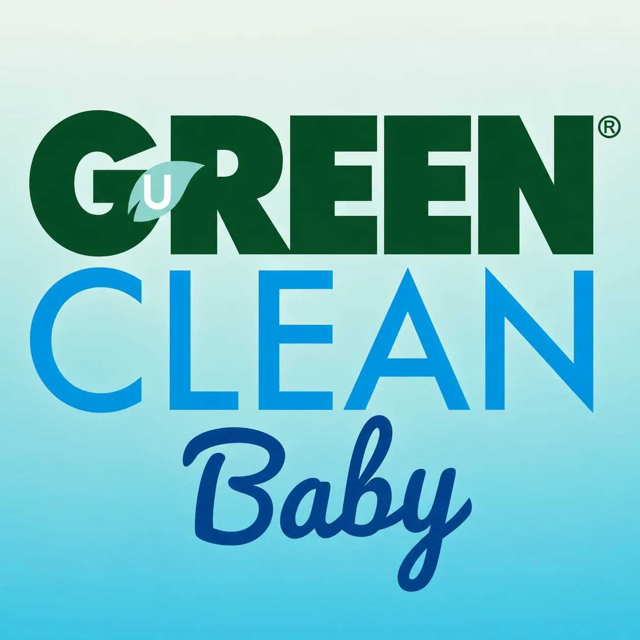 Green Clean Baby logosu